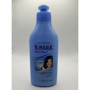 Sunsilk Anti-Poof 24/7 Creme With Jojoba Oil, 7 oz, 50% Full